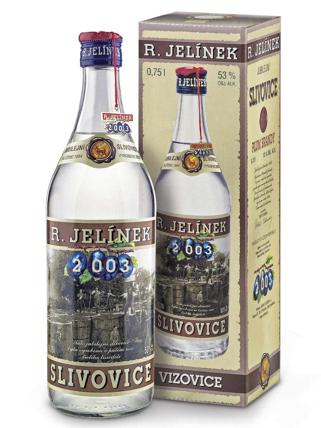 Jubilee Plum Brandy 2003 53% 0.75l