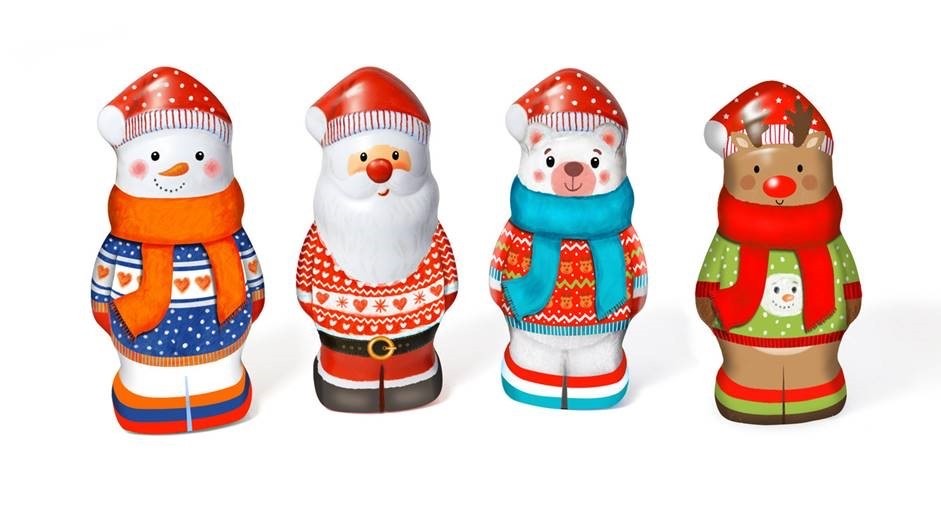 Christmas Characters Assorted Marshmallows 200G