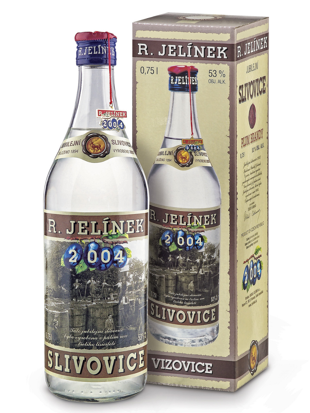 Jubilee Plum Brandy 2004 53% 0.75l