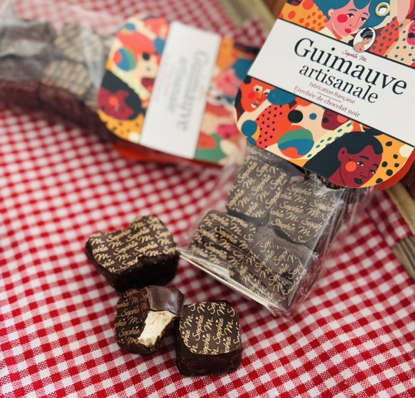 Artisanal chocolate marshmallow