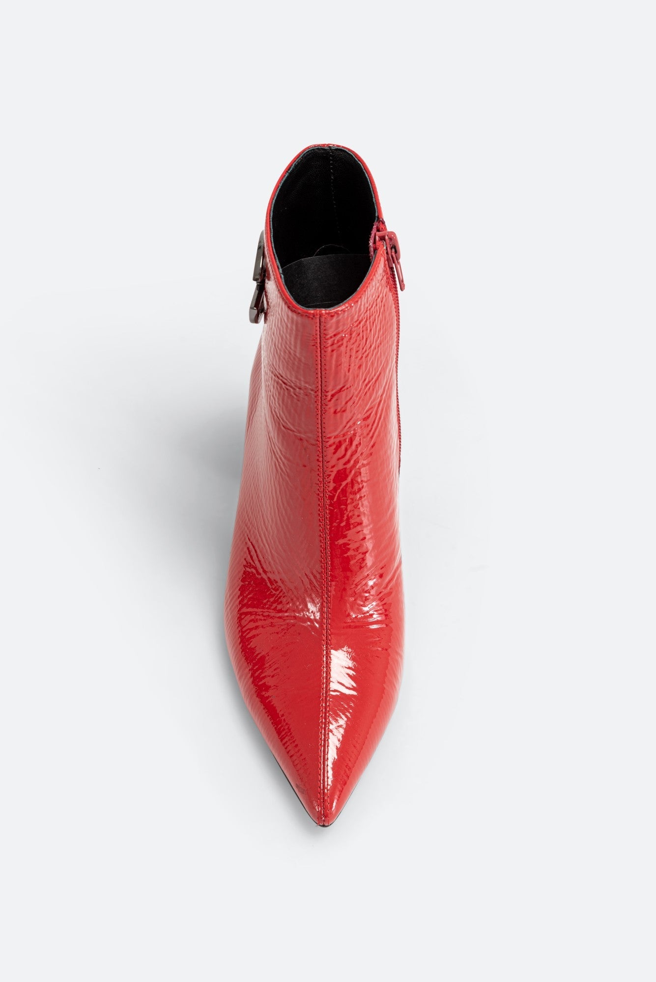 Harvey Red Patent Ankle Boot