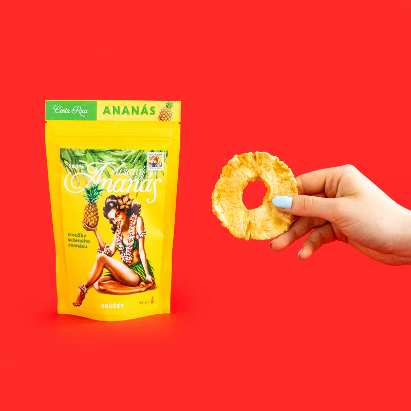 Sušený ananas Costa Rica Esmeralda 75g