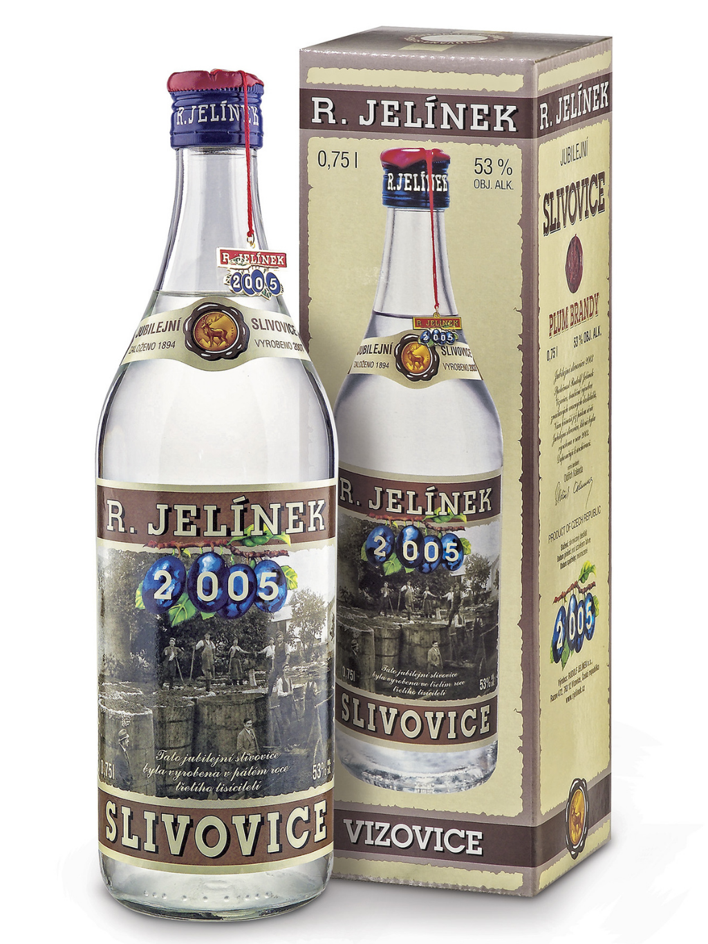 Jubilee Plum Brandy 2005 53% 0.75l