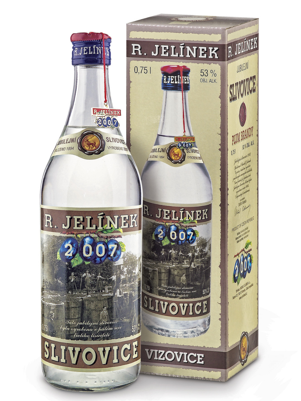 Jubilee Plum Brandy 2007 53% 0.75l