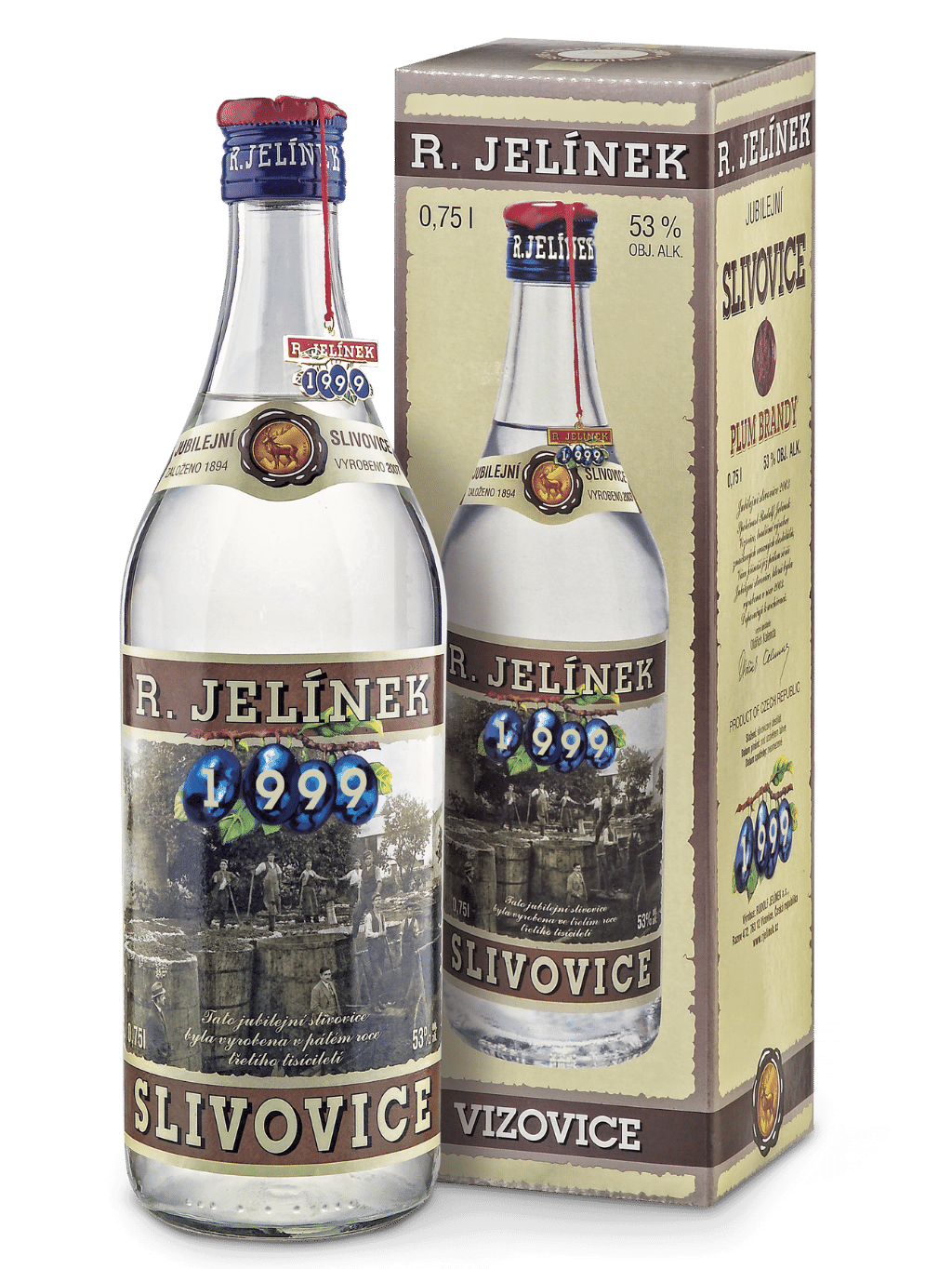 Jubilee Plum Brandy 1999 53% 0.75l
