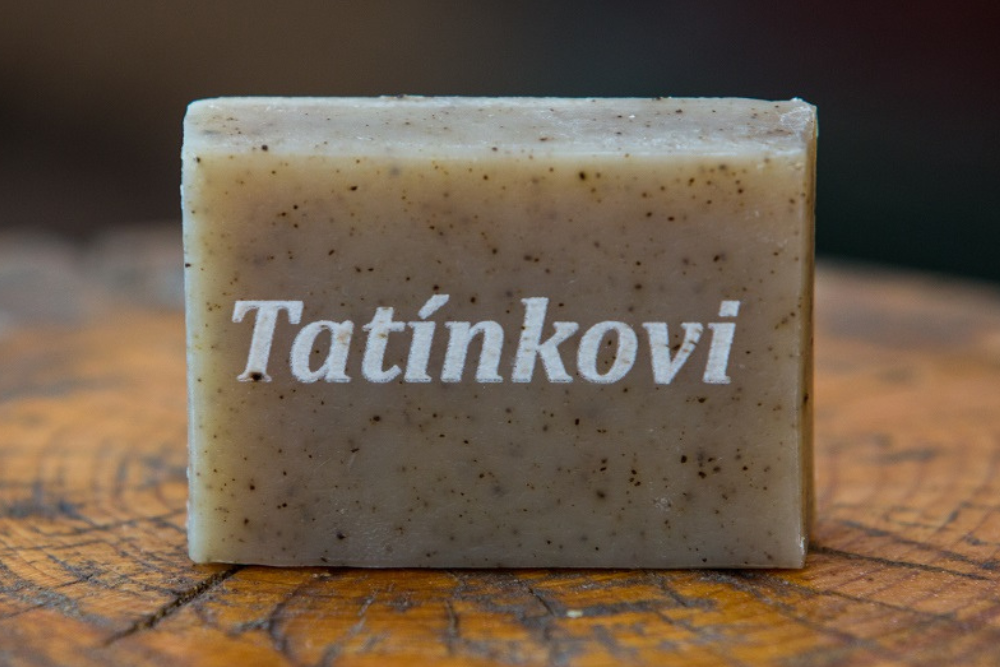 Text in Soap Packaging Type: Oval