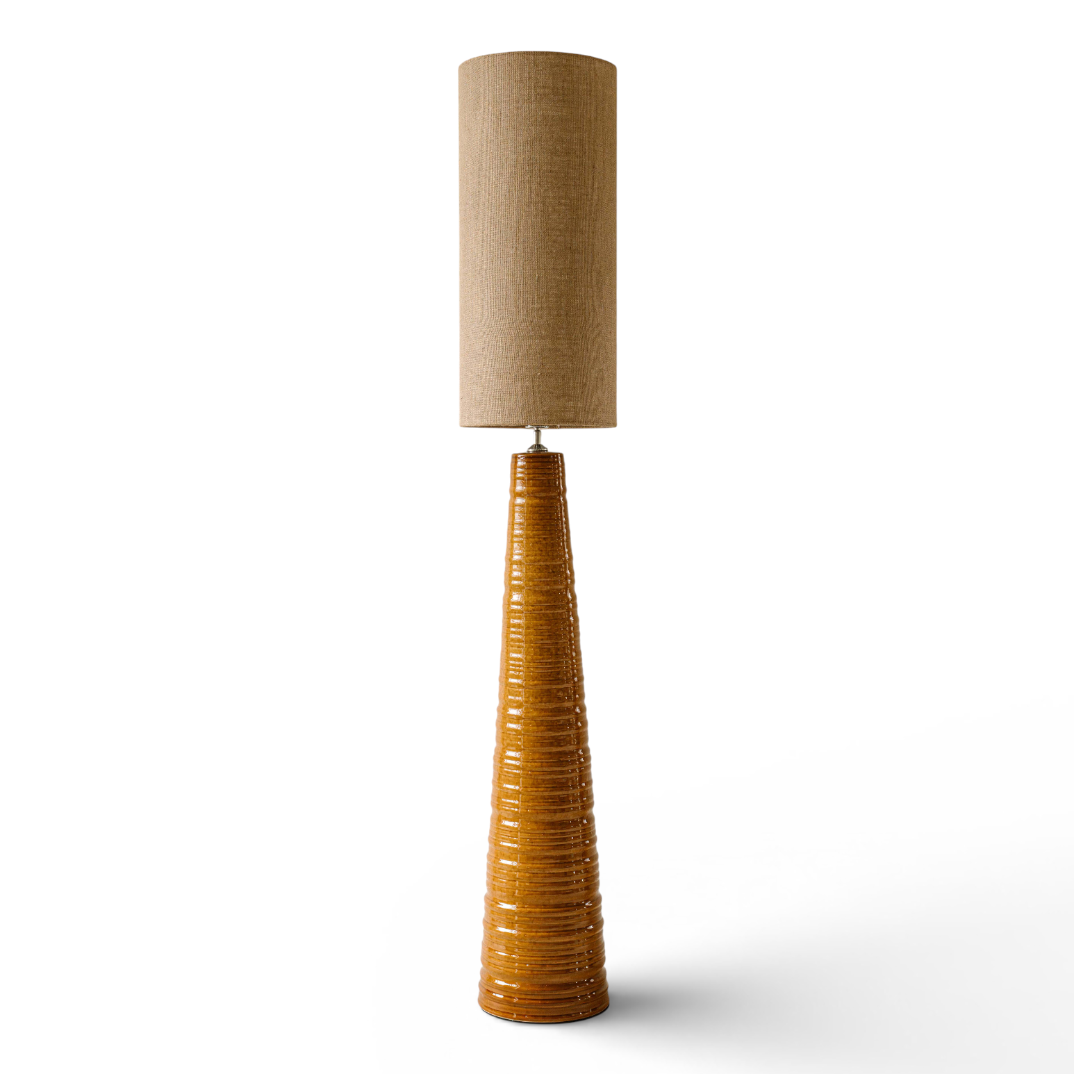 Indore Home - Sorrento - Floor Lamp - Brown