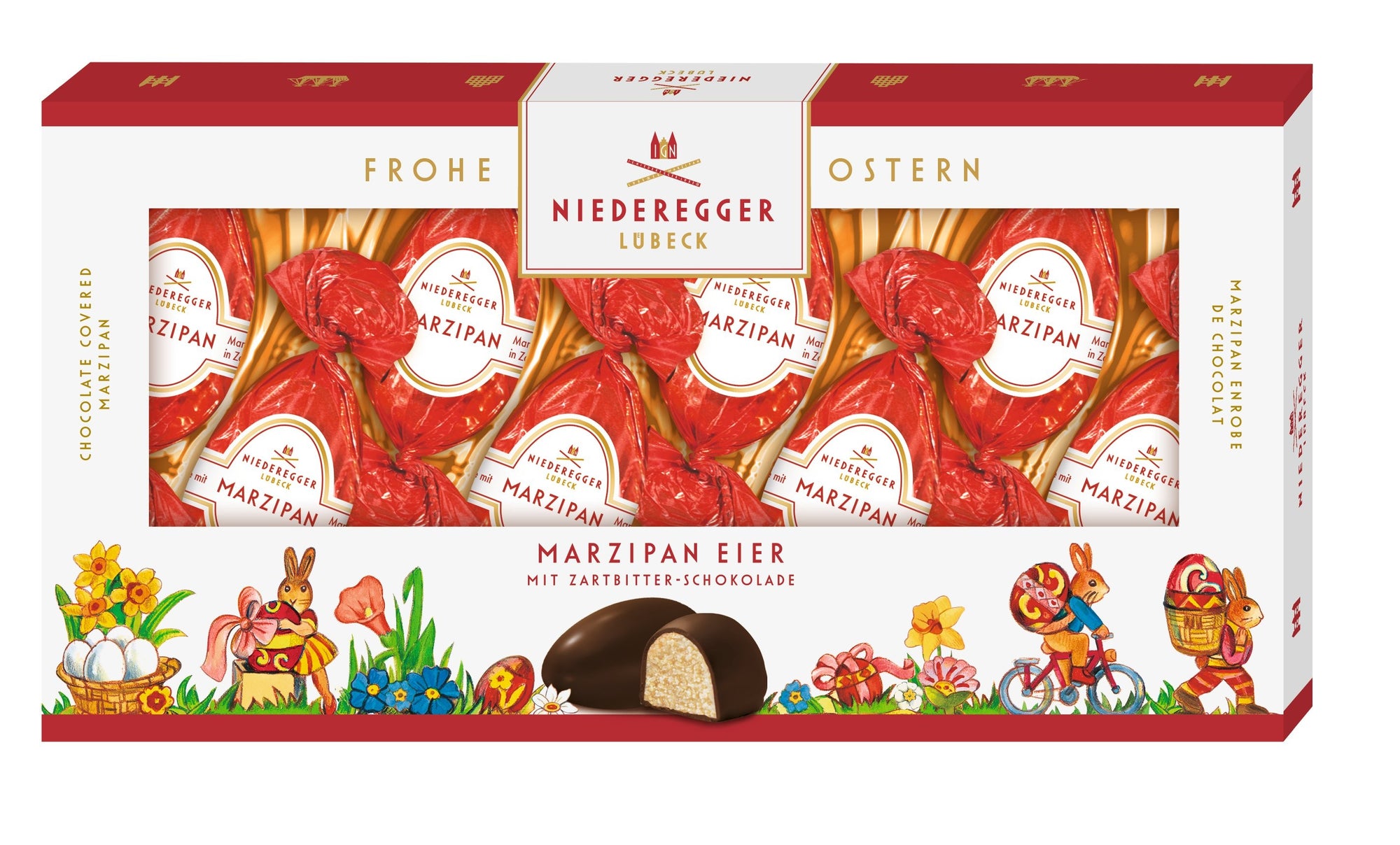NIEDEREGGER MARZIPAN EGGS 100g EASTER
