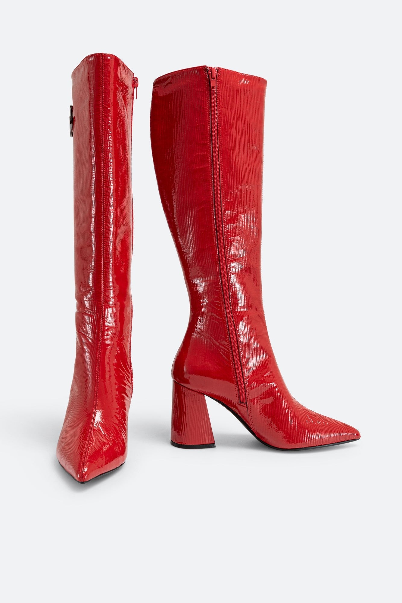 High Boot in Genuine Patent Leather