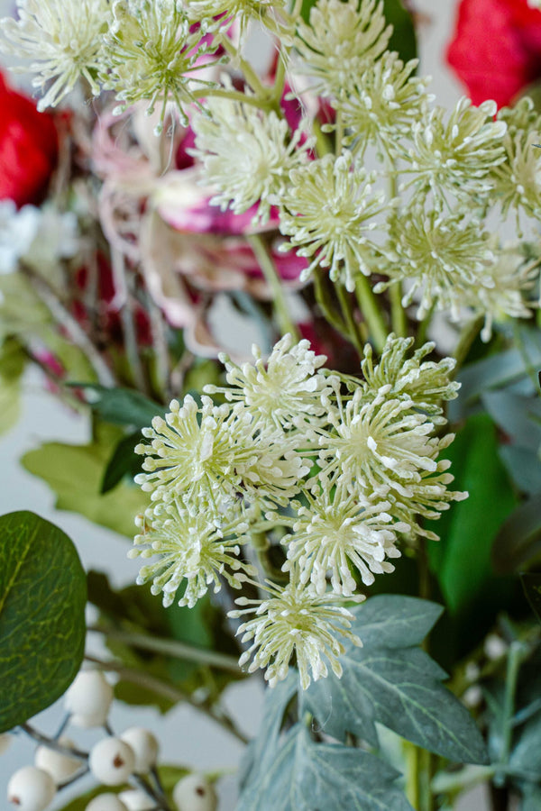 Indore Silva - Orlaya - Groen - kunsttak - zijde