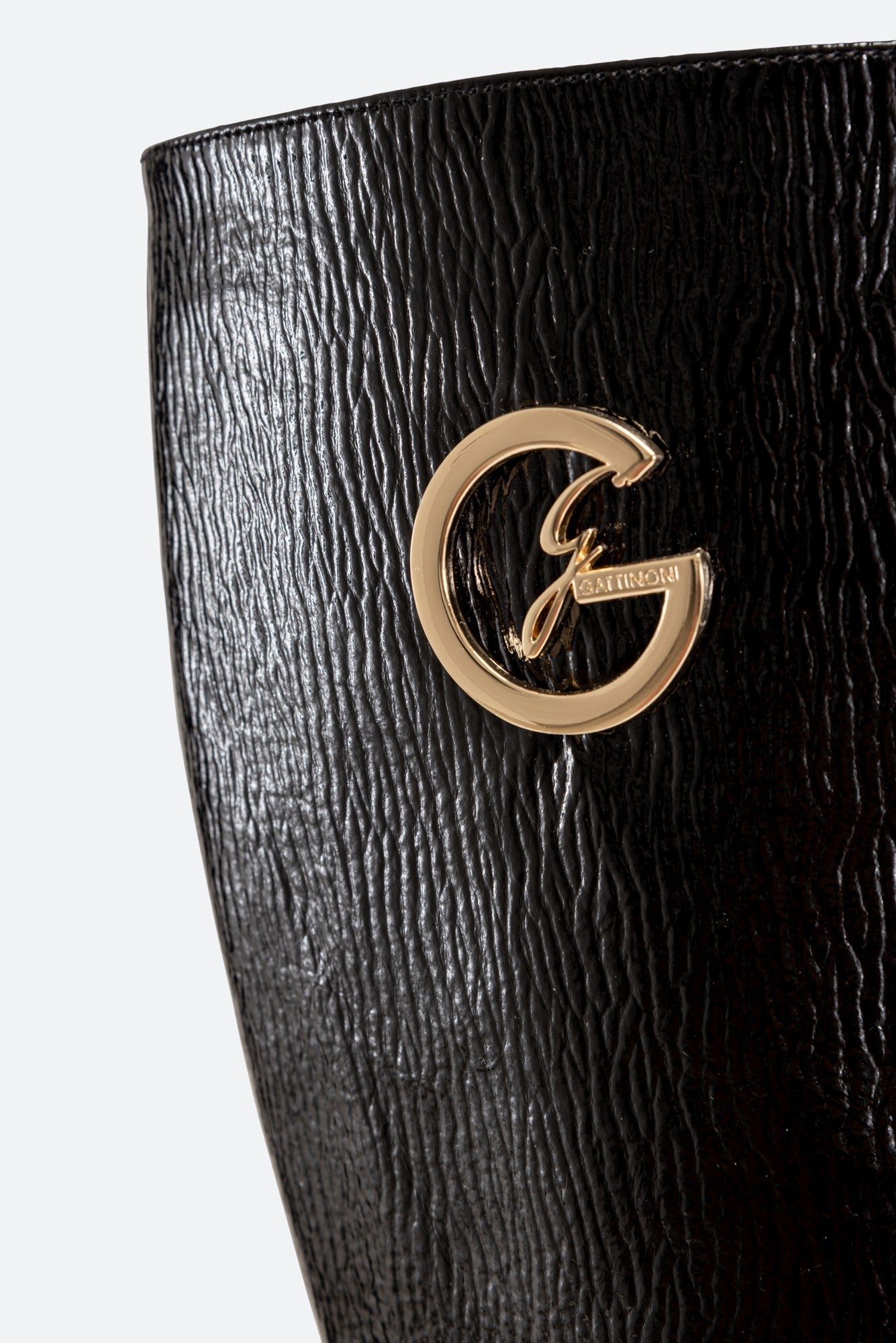 High Boot in Genuine Patent Leather