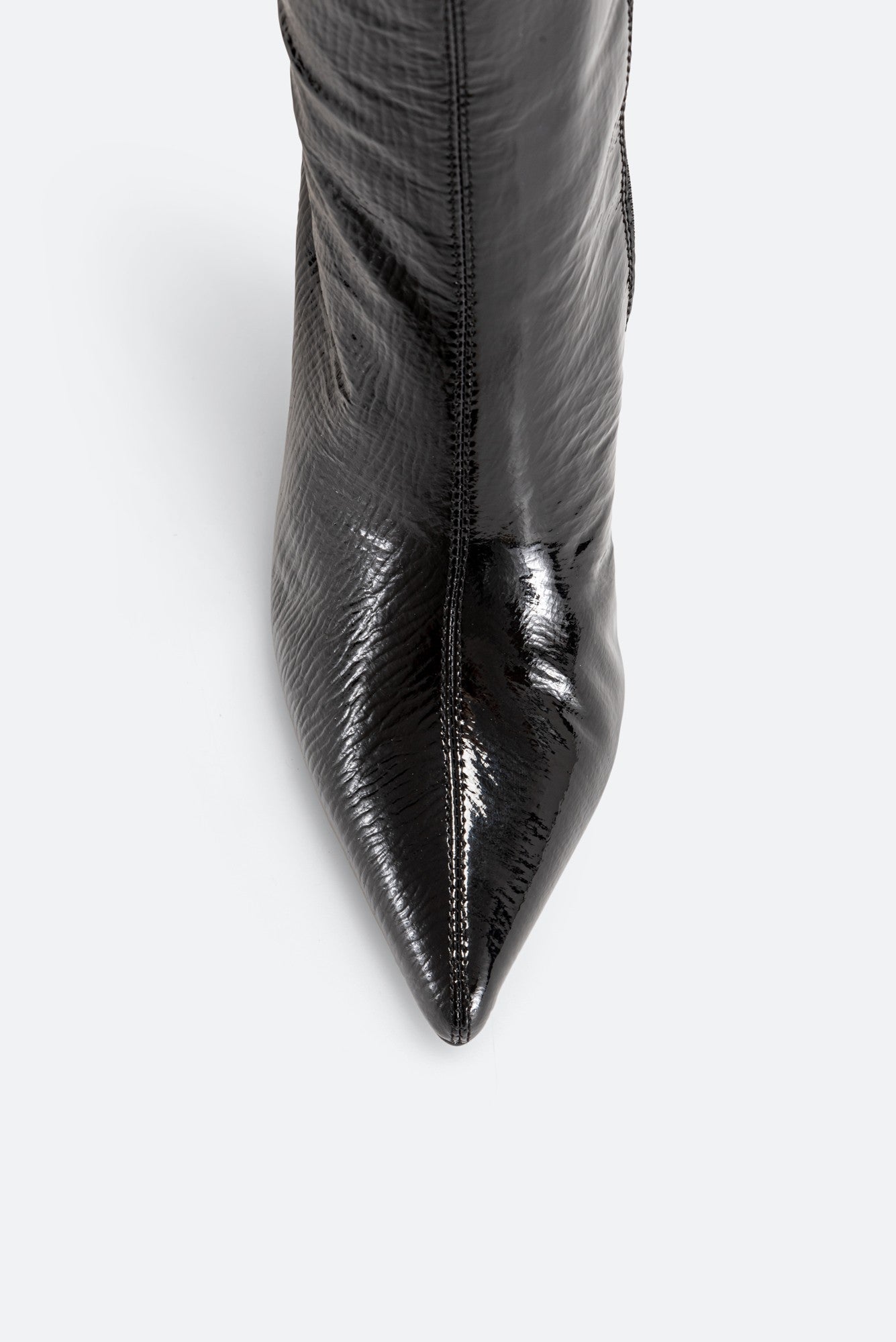 High Boot in Genuine Patent Leather