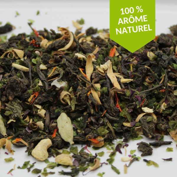 Oolong Tea with Seaweed and Jasmine