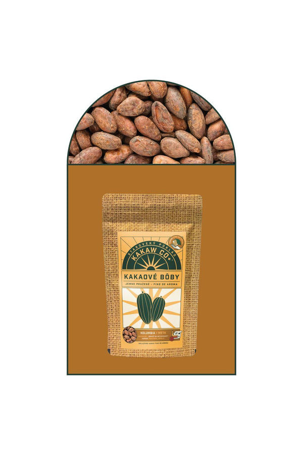 Jemně pražené kakaové boby - Přírodní 75g