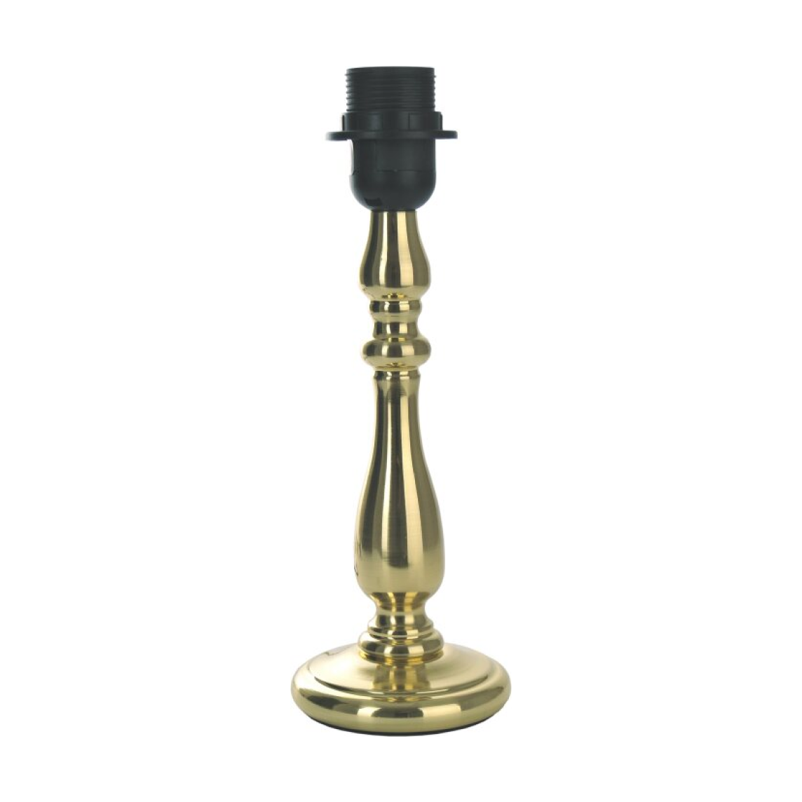 Base Lampada in Metallo Variabile Ottone Opaco – Eleganza Classica con Altezza di 29 cm e Attacco E27