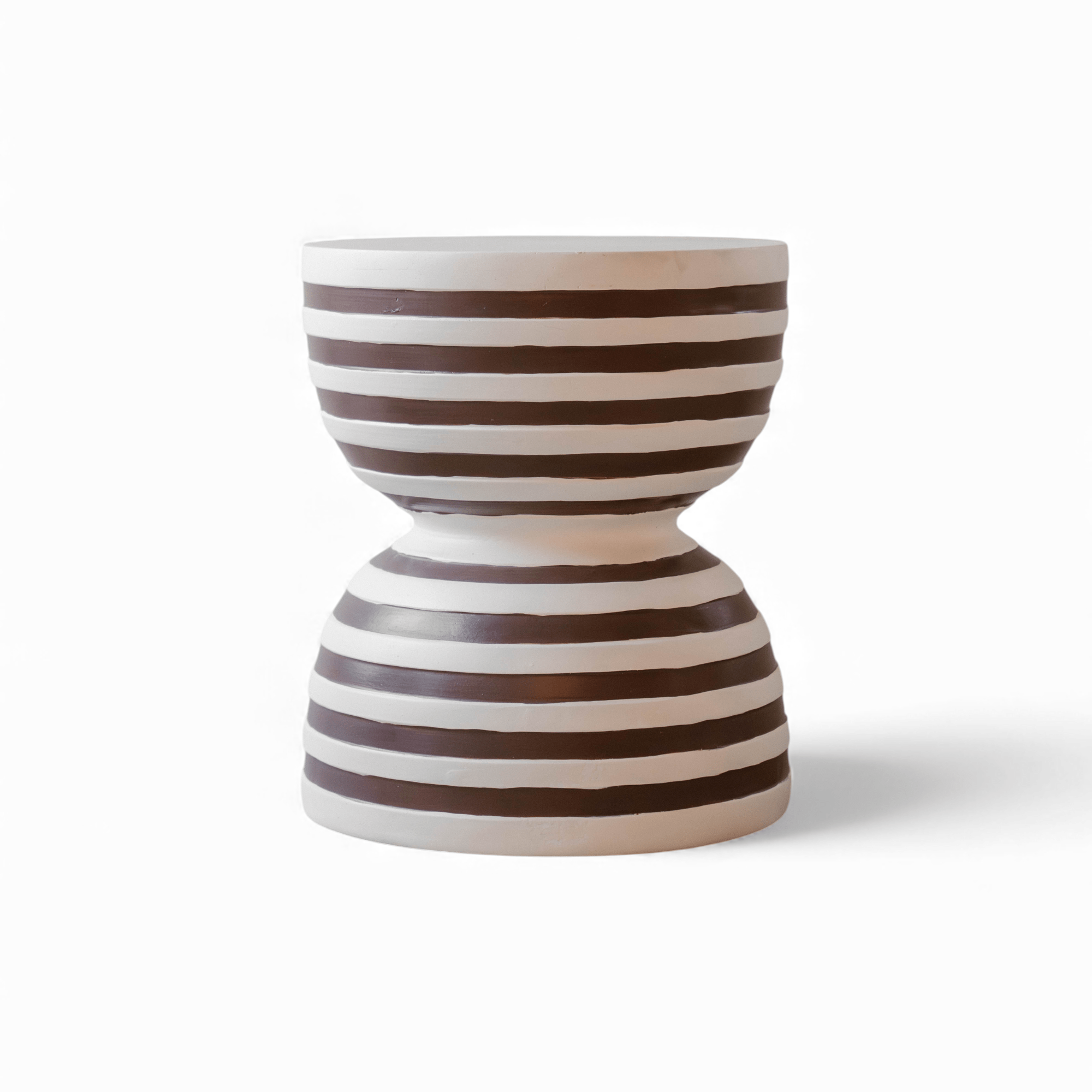 Indore Home - Side Table - Stripe - MgO