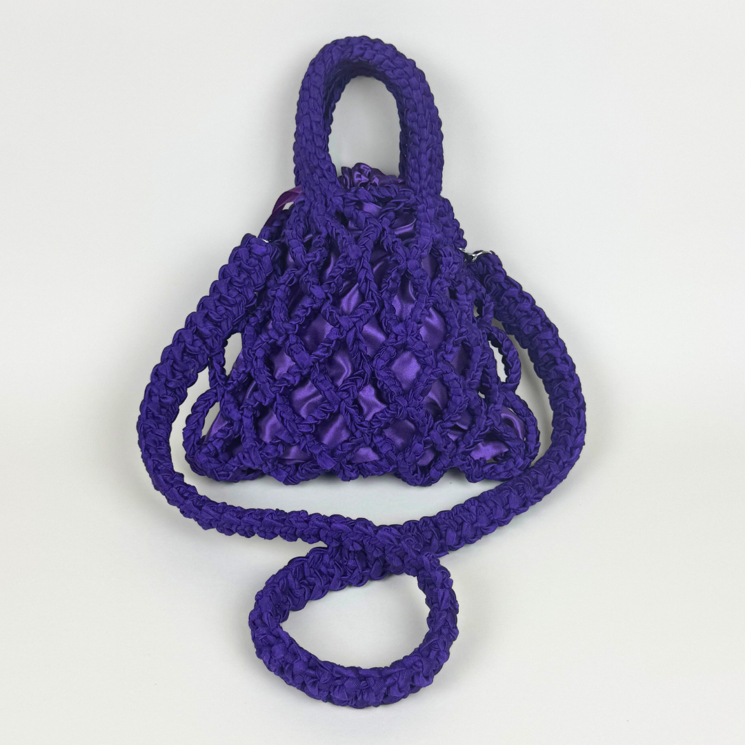 The Satin Net Purple