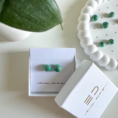bulb marble | LIMITED EDITION | green, mint, gold