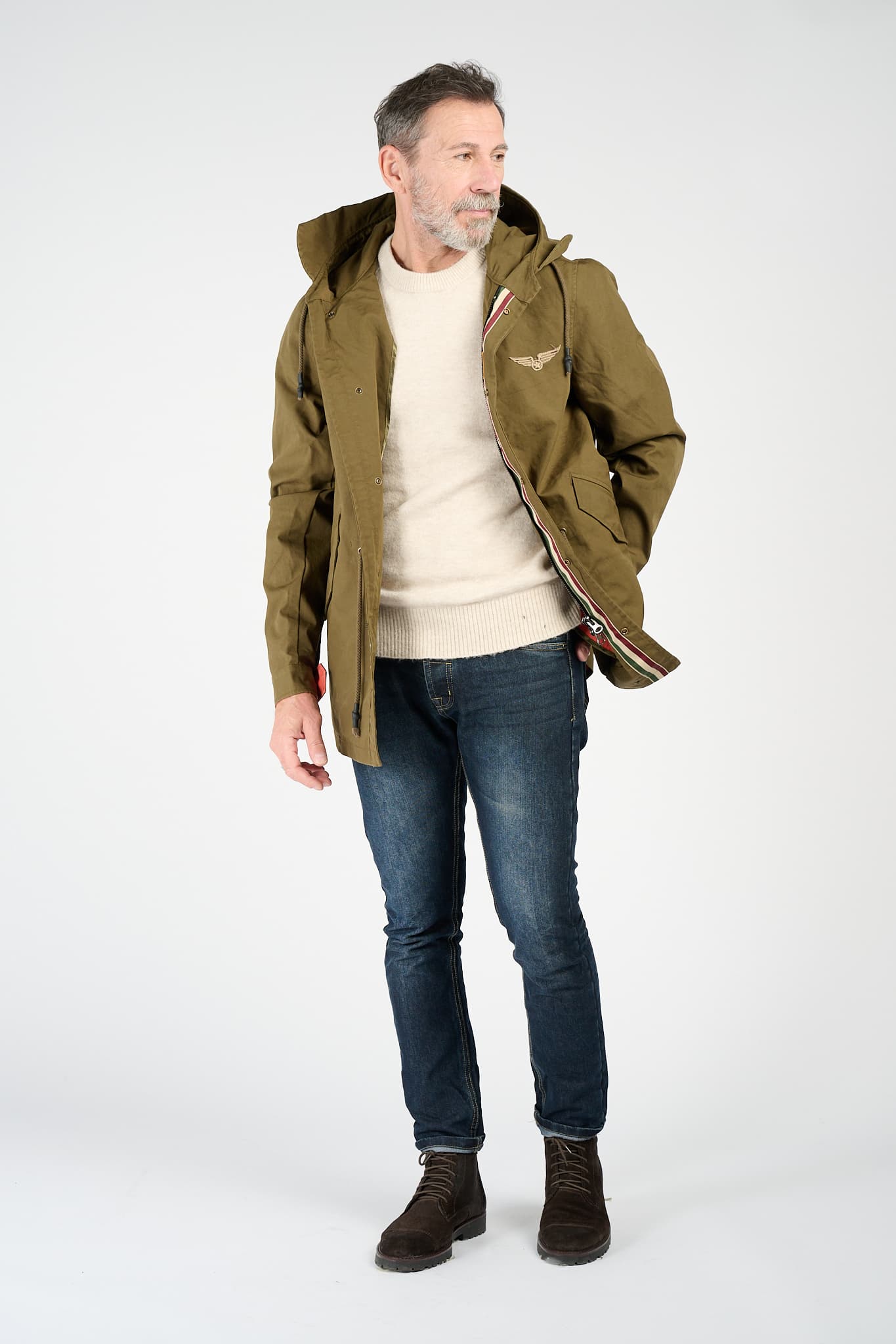 Parka Uomo Lungo - Barone Firenze
