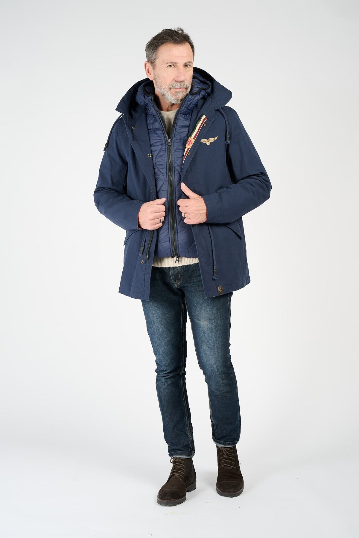 Parka Uomo Lungo - Barone Firenze