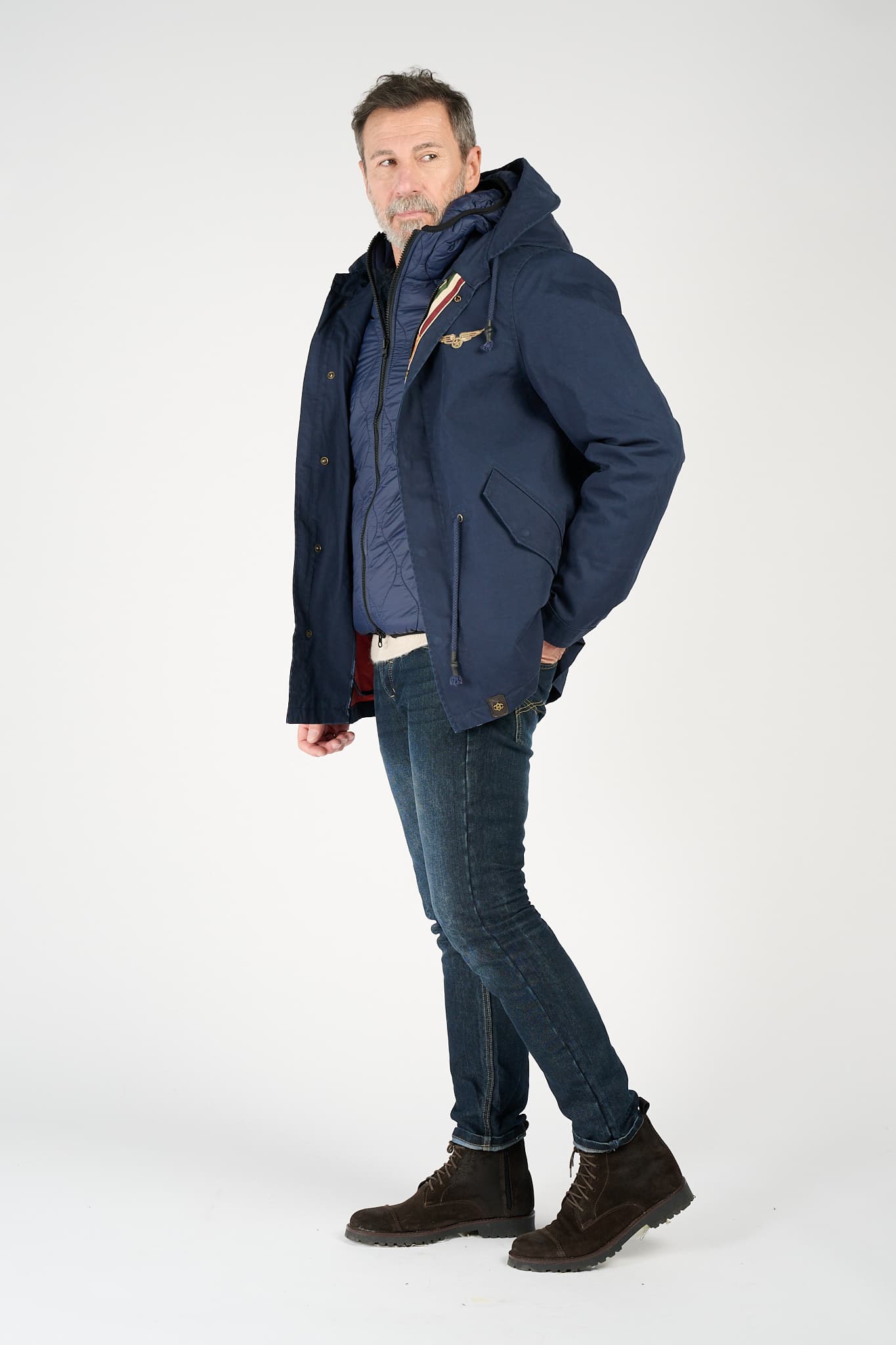 Parka Uomo Lungo - Barone Firenze
