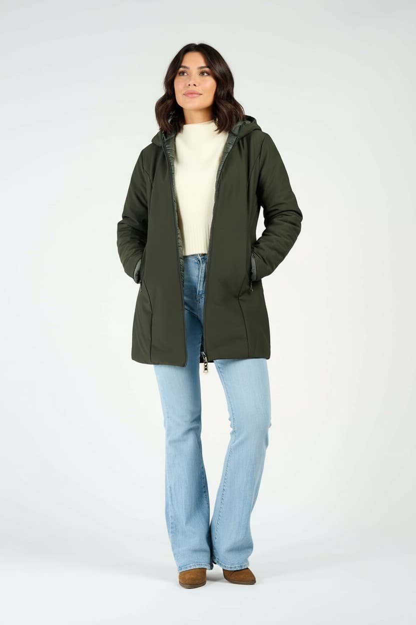 Piumino Termico Donna Lungo - Barone Firenze