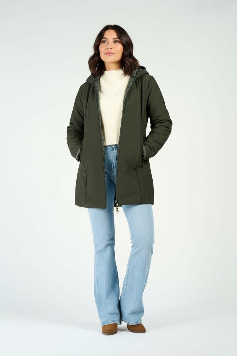 Piumino Termico Donna Lungo - Barone Firenze