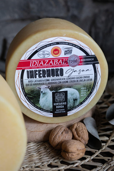 Queso idiazabal Infernuko