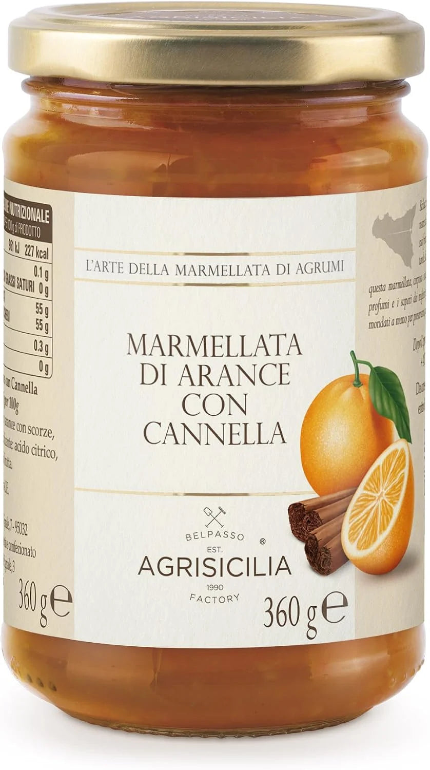 Pomarančna marmelada s cimetom