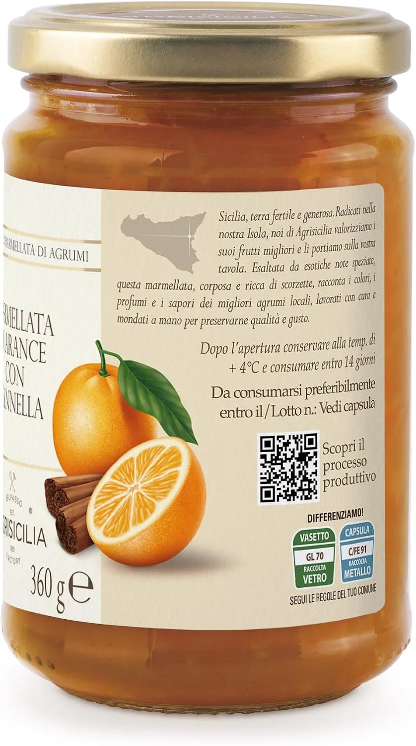Pomarančna marmelada s cimetom