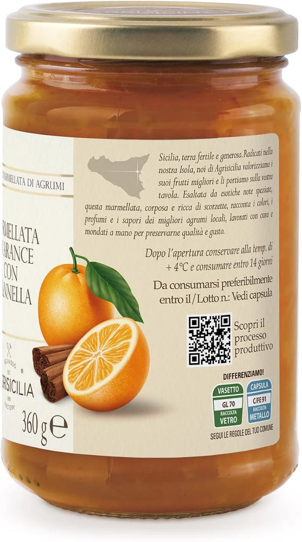 Pomarančna marmelada s cimetom