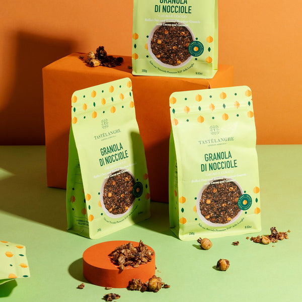1 confezione di Granola di Nocciole Piemonte IGP (250g) - Tastëlanghe Azienda Agricola