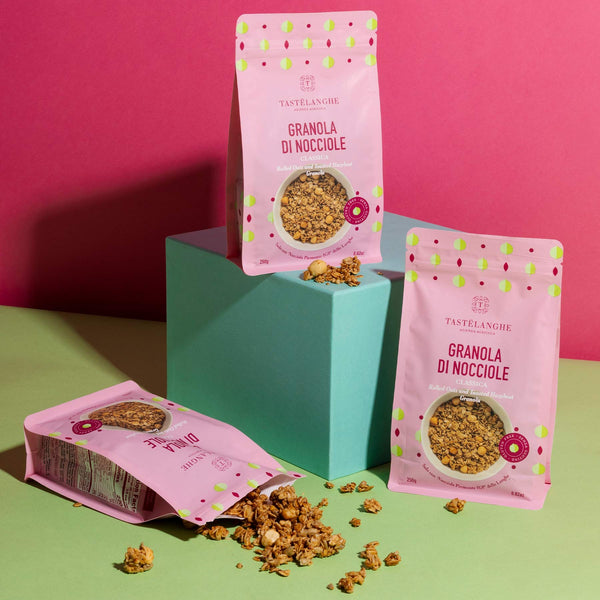 1 confezione di Granola di Nocciole Piemonte IGP (250g) - Tastëlanghe Azienda Agricola