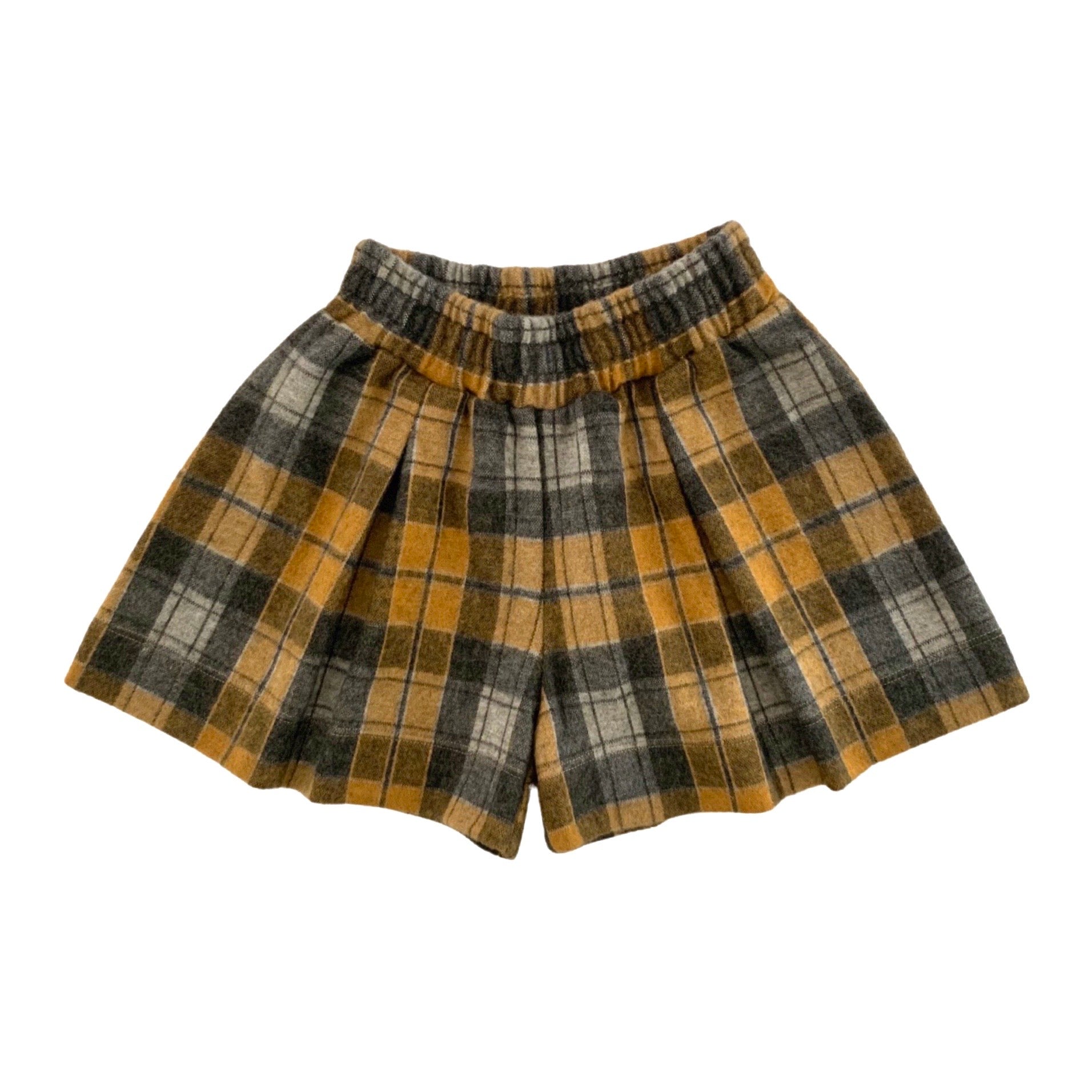 CHECKERED BERMUDA SHORTS