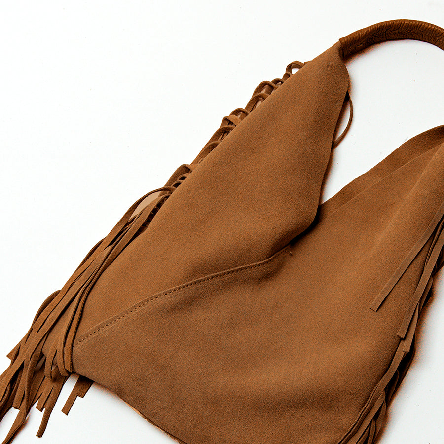 ARIZONA - Suede Leather Fringe Bag