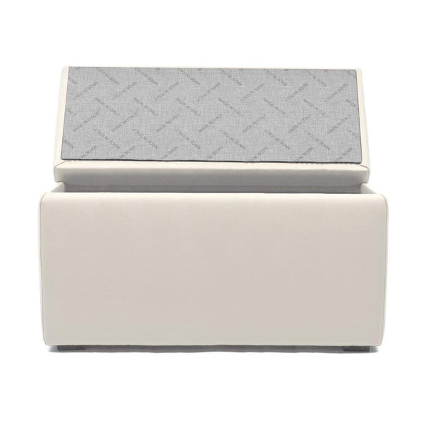 PANDORA 84 ECO | Pouf Panca Contenitore Rettangolare in Ecopelle (2138516455493)
