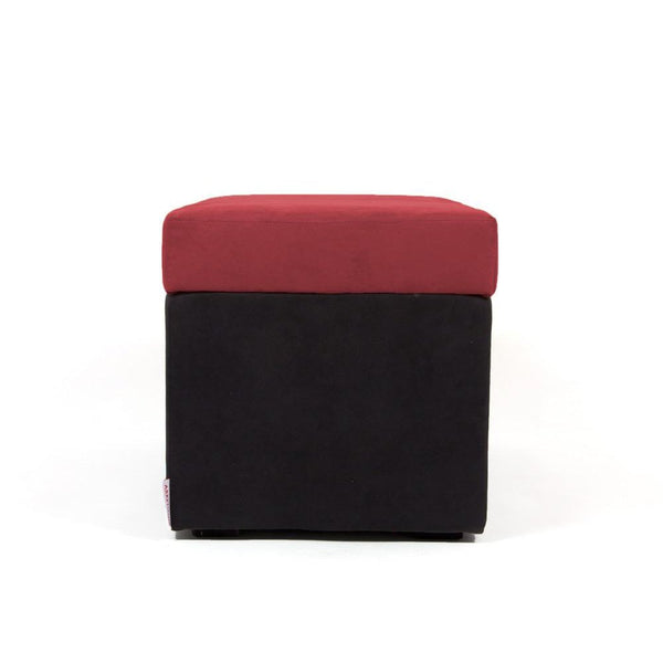 PANDORA 42 MF | Pouf Contenitore Cubo in Microfibra (2036843774021)