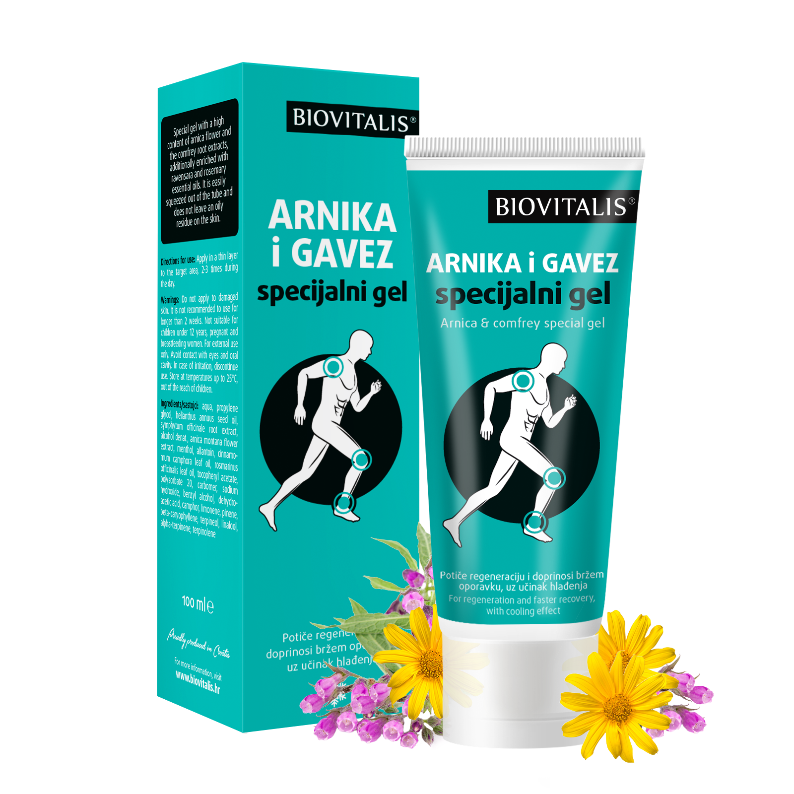 Biovitalis - Arnika i gavez specijalni gel