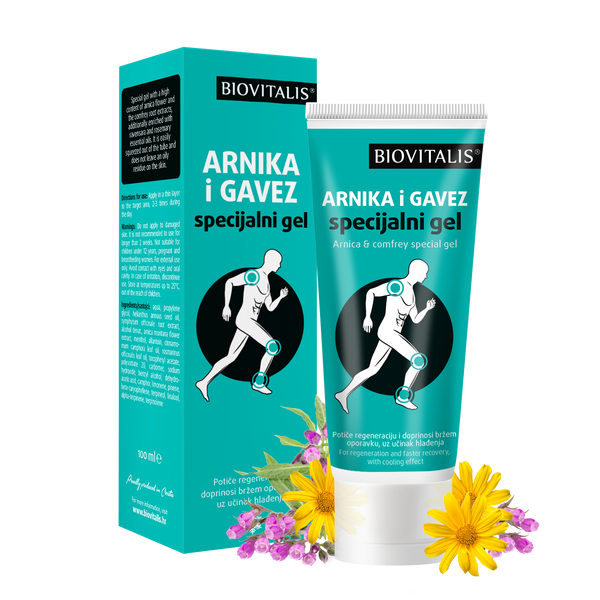 Biovitalis - Arnika i gavez specijalni gel