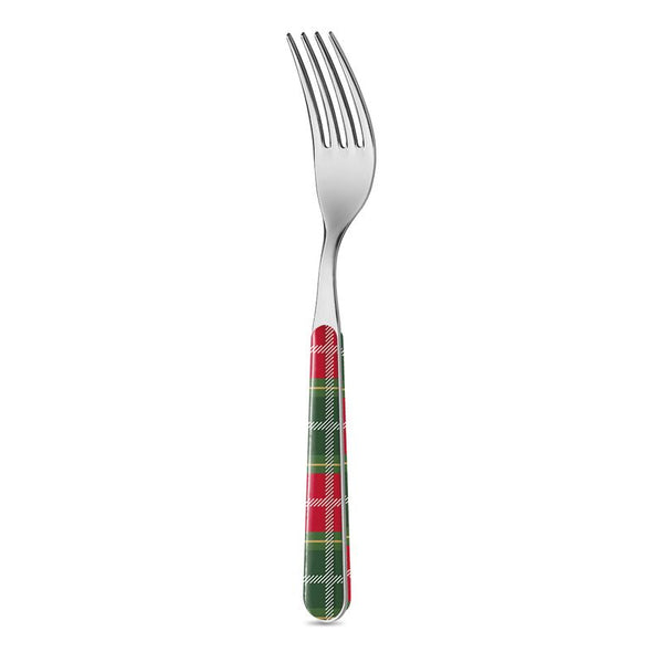 Table Fork - Red Green Tartan BD14276