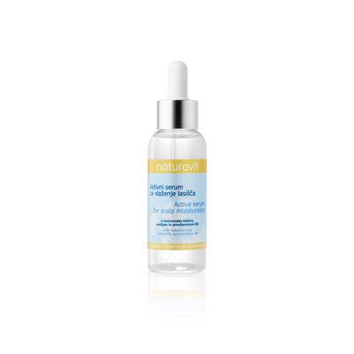 Aktivni serum Naturavit za intenzivno vlaženje in ravnovesje lasišča