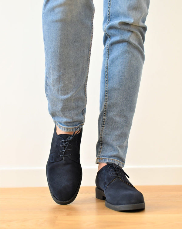 ALESSANDRIA - Navy Suede
