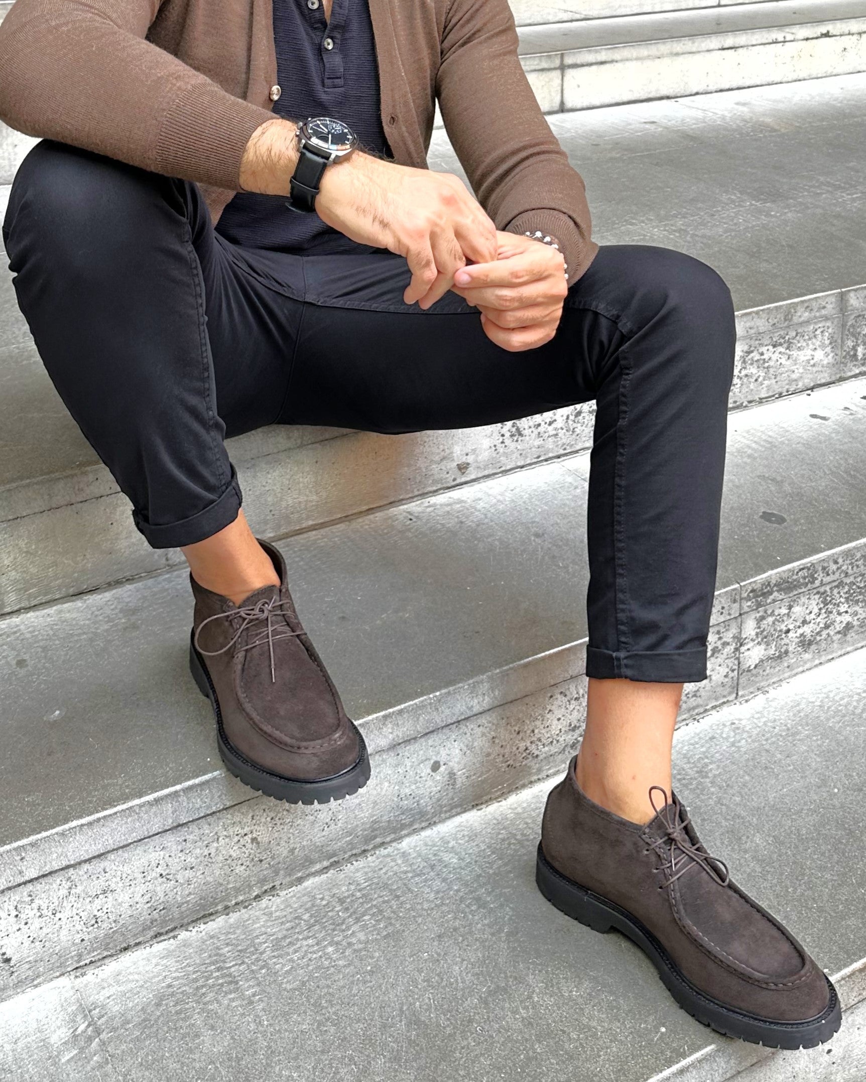 ALBEROBELLO - Brown Suede