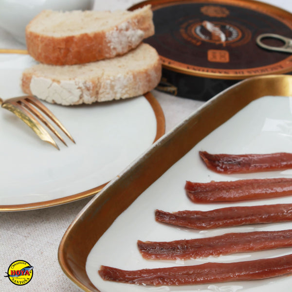Cantabrian Anchovies in Olive Oil HOYA GOLD SERIES 170g