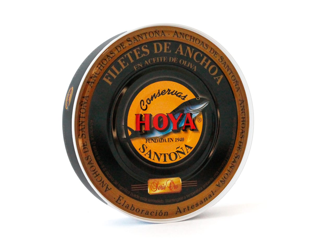 Cantabrian Anchovies in Olive Oil HOYA GOLD SERIES 250g