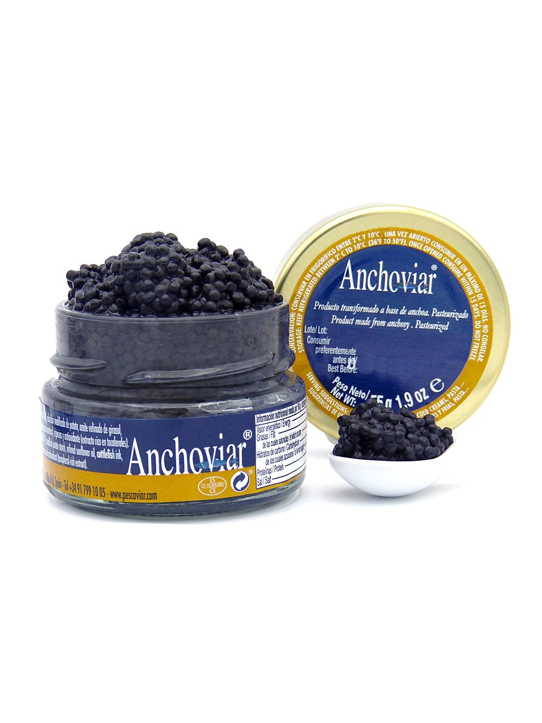 ANCHOVIAR, anchovy spheres 55g