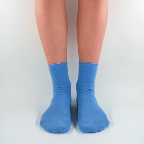 Ariel - No-stress solid color sock