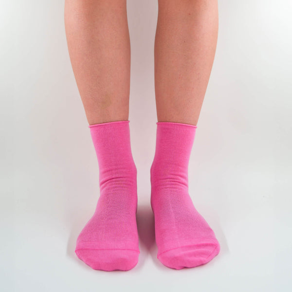 Ariel - No-stress solid color sock