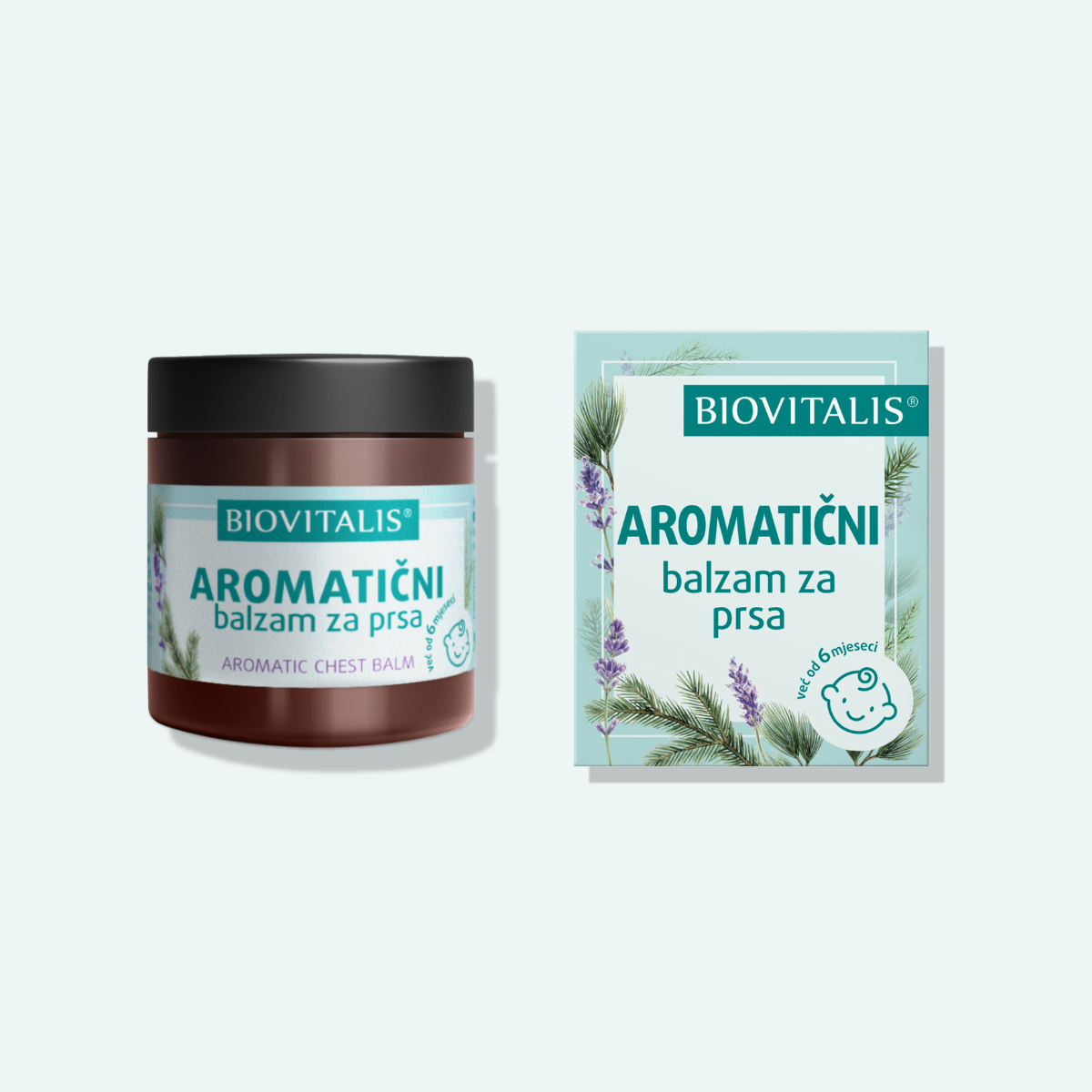 BIOVITALIS Aromatični balzam za prsa