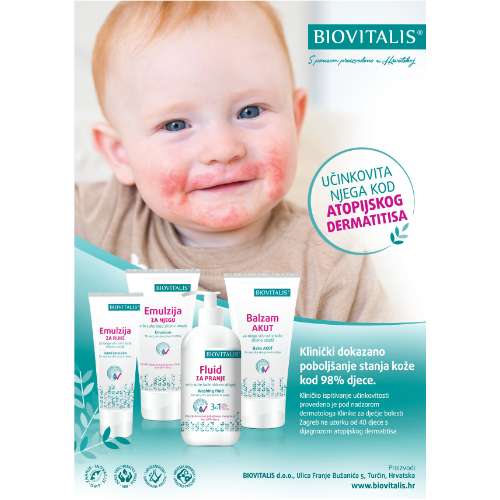 Emulsion for the care of very dry skin prone to atopy